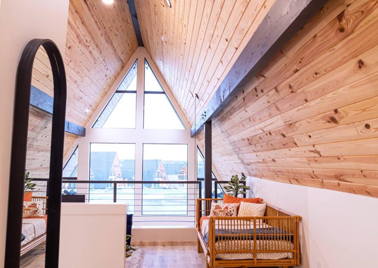 Gruene Daze Chalet - Stylish Aframe - Escape The Ordinary New Braunfels Dış mekan fotoğraf