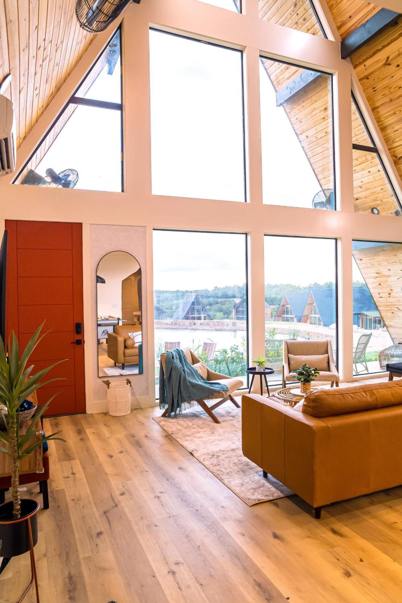 Gruene Daze Chalet - Stylish Aframe - Escape The Ordinary New Braunfels Dış mekan fotoğraf